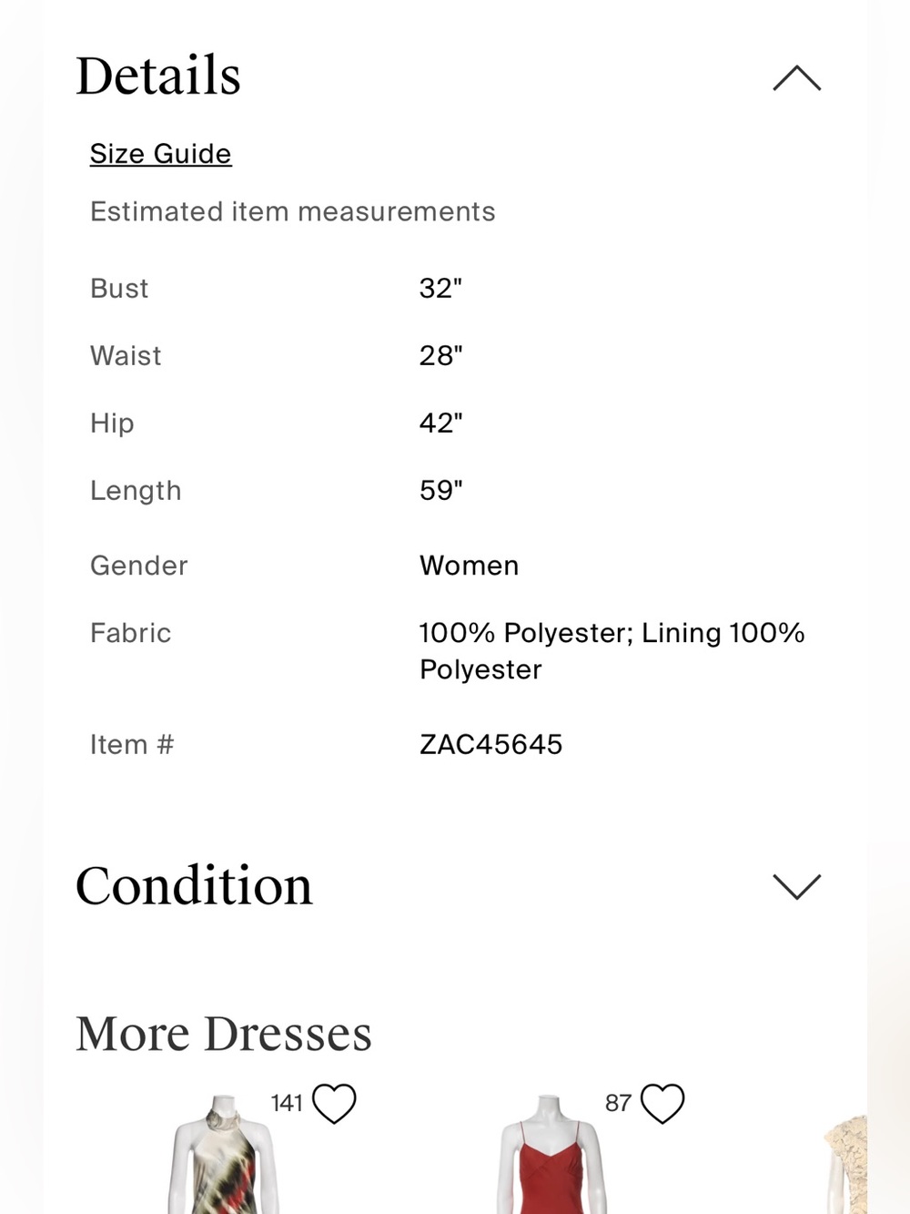 Zac Posen Strapless gown - Picture 5 of 5